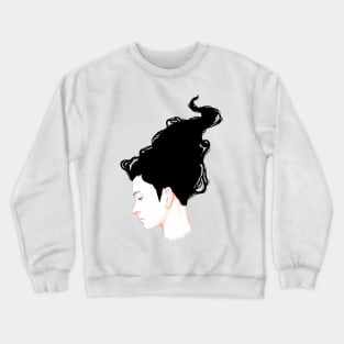 Side Portrait Crewneck Sweatshirt